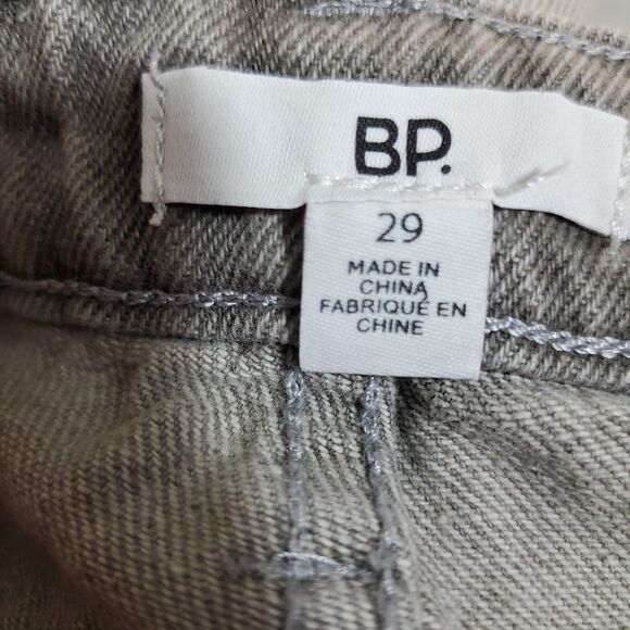 BP. Nordstrom Grey Distressed Jeans Size 29 NWT - Picture 6 of 10